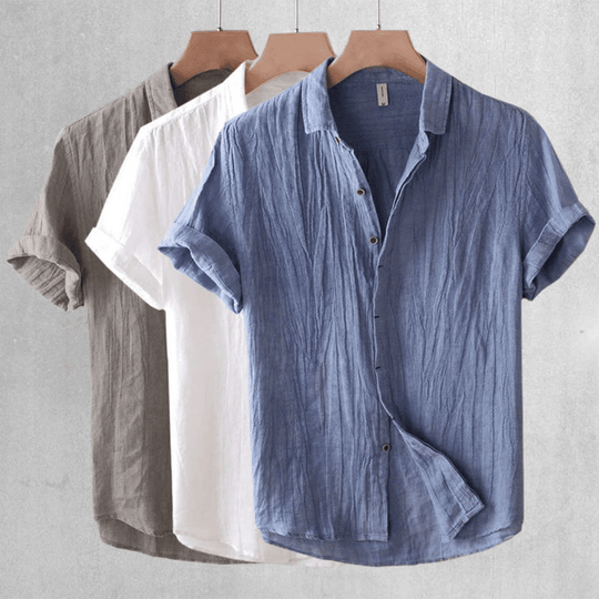 Lorenzo™ - Camicia di Lino Estiva