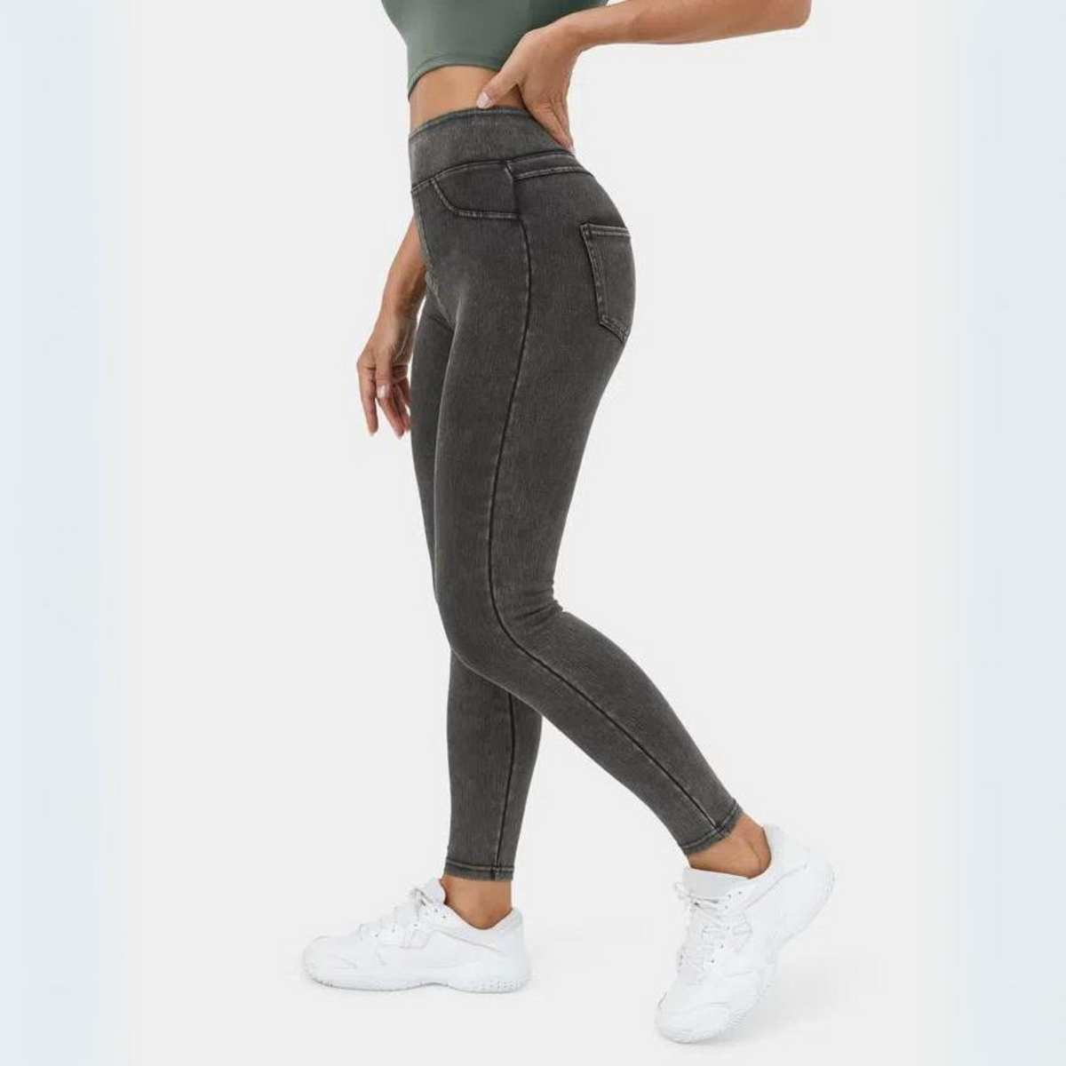 Giana™ - Leggings elasticizzati a vita alta