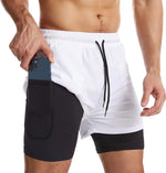 Fabian™ - Pantaloncini da corsa 2 in 1