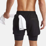 Fabian™ - Pantaloncini da corsa 2 in 1