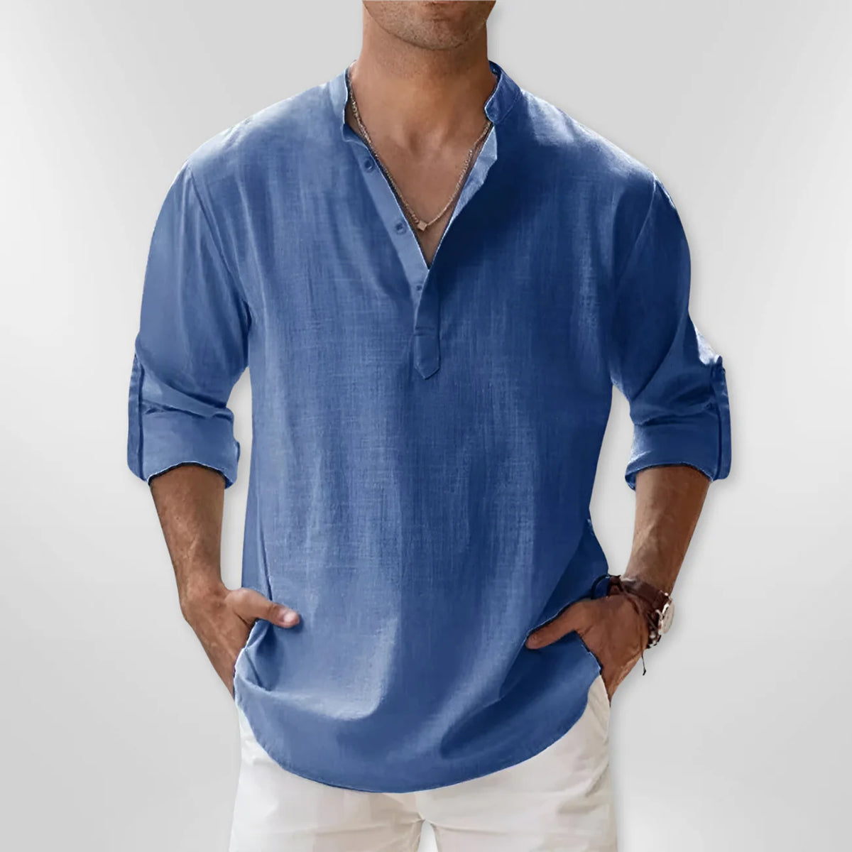 Alessio™ - Camicia di Lino Estiva