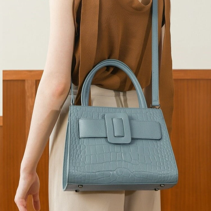 Delfina™ - Borsa Tote in Vera Pelle