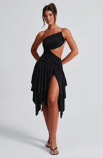 Emeline Midi Dress - Black Dress Babyboo Fashion Premium Exclusive Design